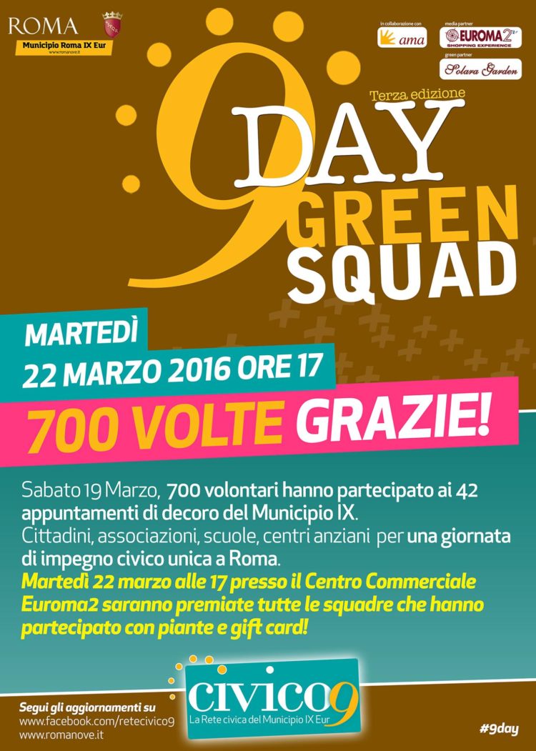 Green “9Day” - Civico9